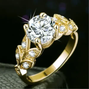 Magnetology Moissanite Diamond Ring