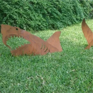 Alternative view of （HOT SALE）The Strongest Terrestrial Shark-Garden Decoration