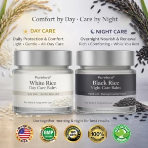 Black and White Rice Day and Night Dual Repair Cream