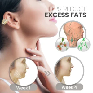 Alternative view of Astennu Lymphvity Auriculotherapy White Onyx EarCuff