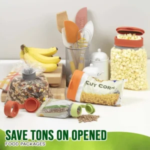 Alternative view of Air-Tight Bag Sealing Cap Set(3pcs)