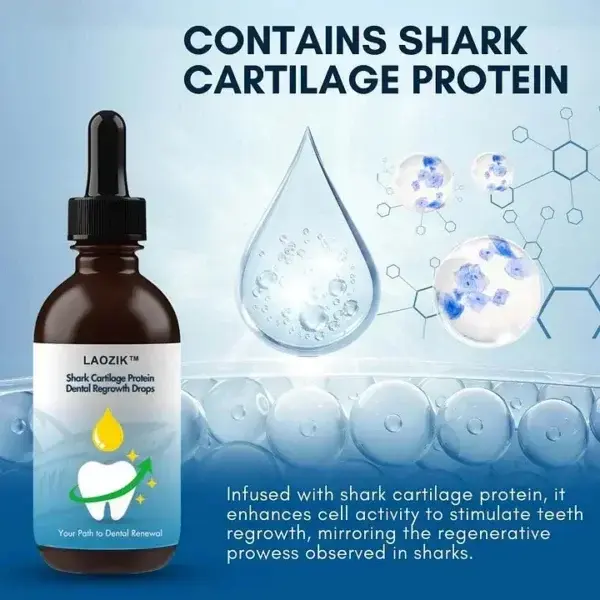 Shark Cartilage Protein Dental Regrowth Drops