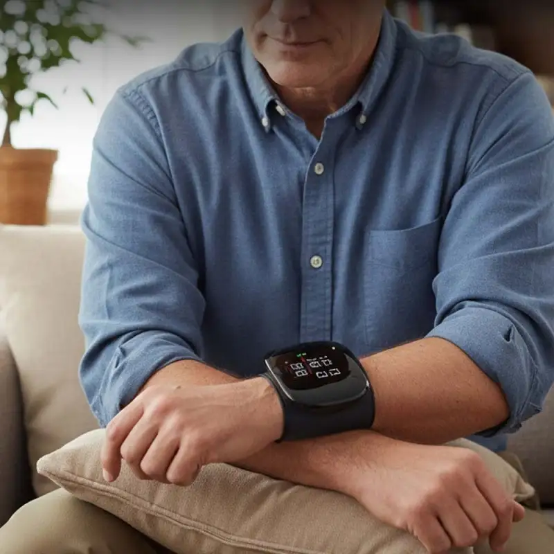 -Portable and Accurate Wrist Blood Pressure Monitor - Image 3