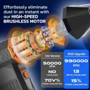 Alternative view of 12000W Thermal Snow Blower