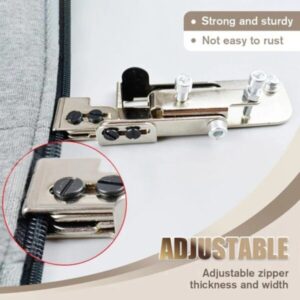 Alternative view of Zipper Foot