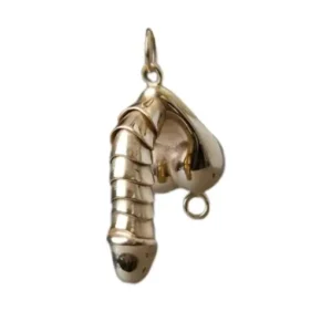 Alternative view of 925 Sterling Silver Pullable Penis Pendant