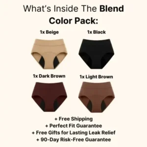 Alternative view of 100% Leak-Proof Underwear 4-pack