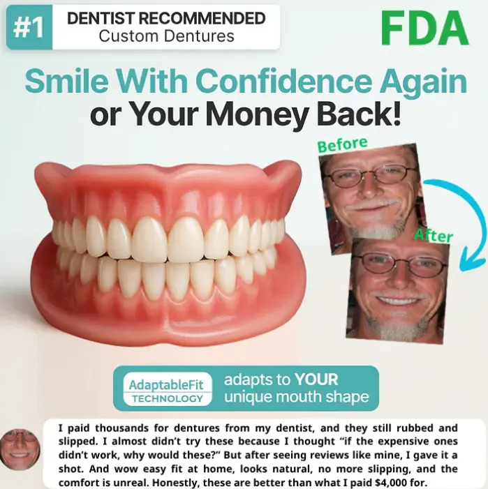 : 😁Dentures That Stay. Smile With Confidence😁 - Image 5