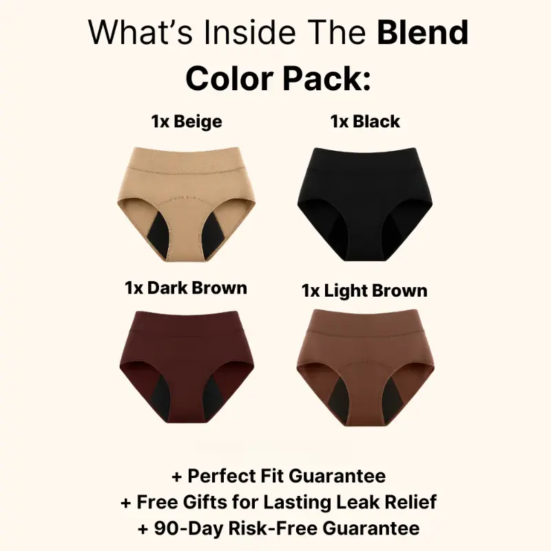 100% Leak-Proof Underwear 4-pack - Image 13