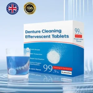 Denture Cleaning Effervescent Tablets