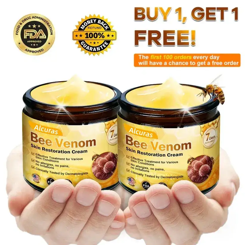 Alcuras Bee Venom Cream – Fast Skin Repair