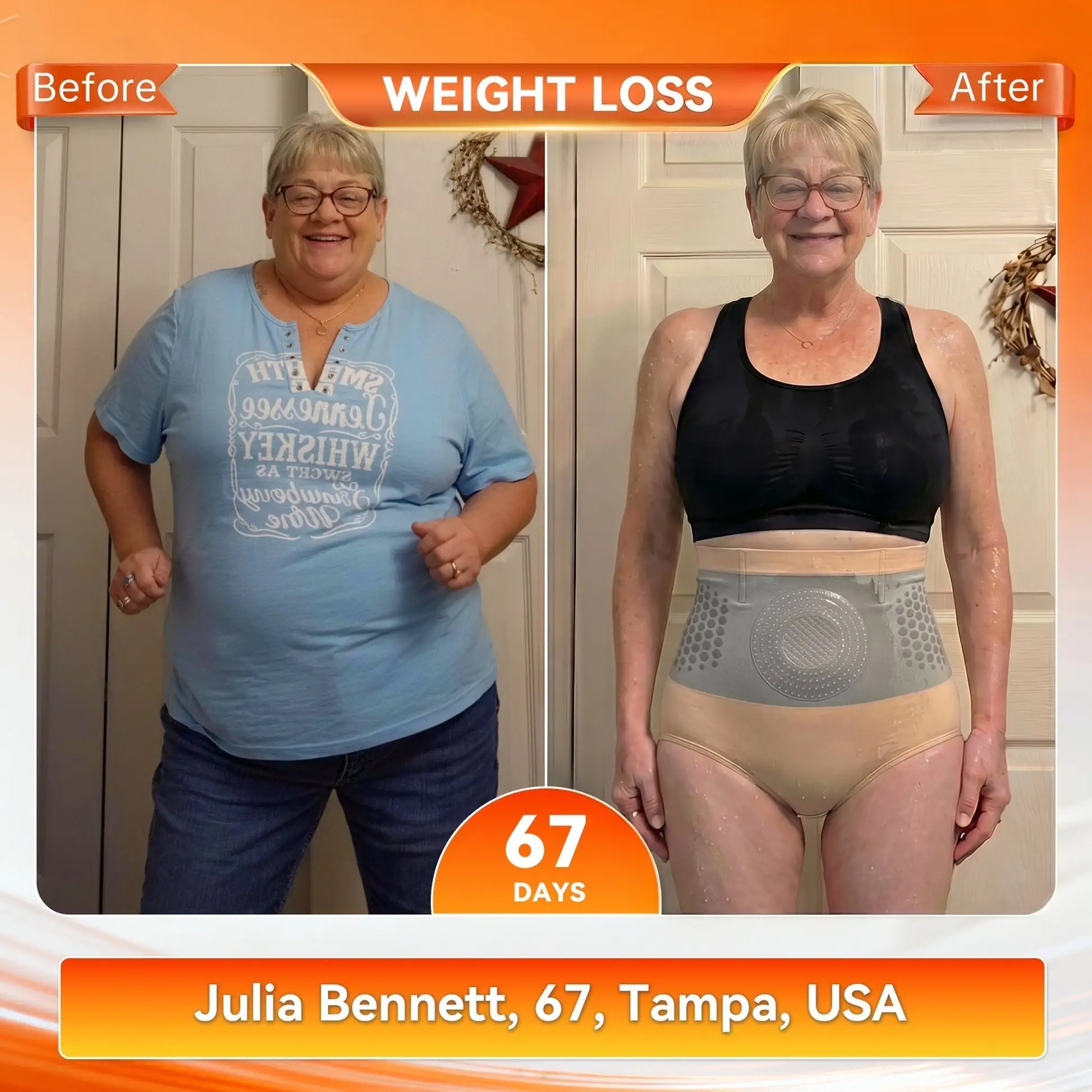 𝐌𝐨𝐫𝐢𝐧𝐠𝐚 & 𝐁𝐞𝐫𝐛𝐞𝐫𝐢𝐧𝐞 4‑In‑1 Micro‑Particle Sculpting & Fat‑Burn Shorts - Image 5