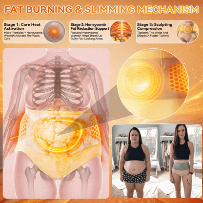 𝐌𝐨𝐫𝐢𝐧𝐠𝐚 & 𝐁𝐞𝐫𝐛𝐞𝐫𝐢𝐧𝐞 4‑In‑1 Micro‑Particle Sculpting & Fat‑Burn Shorts - Image 8
